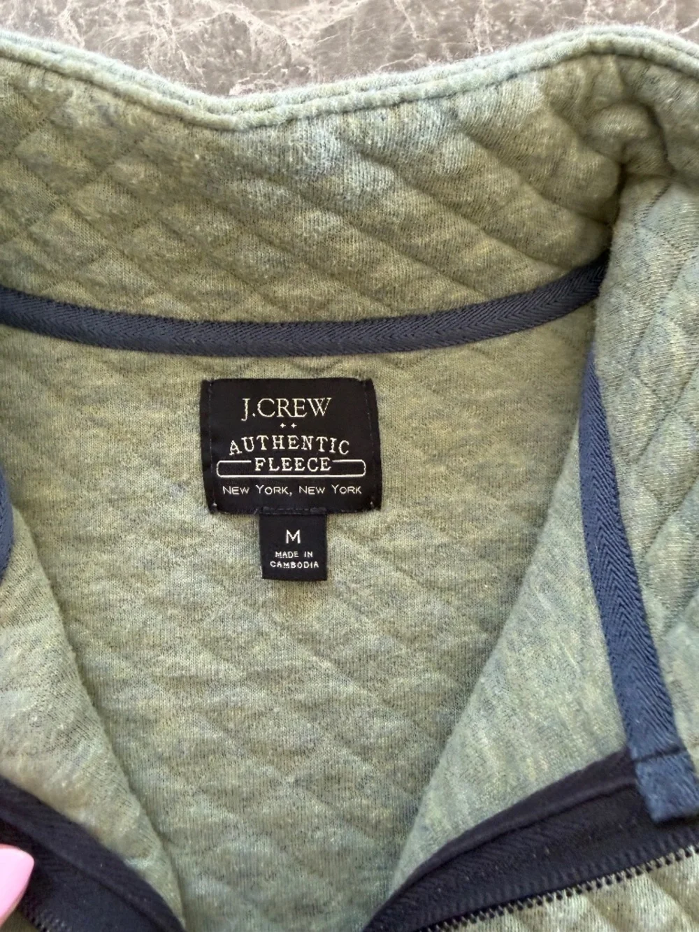 J. Crew quarter zip